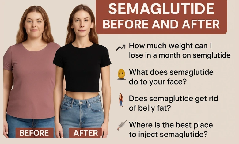 Semaglutide Before and After: Weight Loss, Facial Effects & Belly Fat